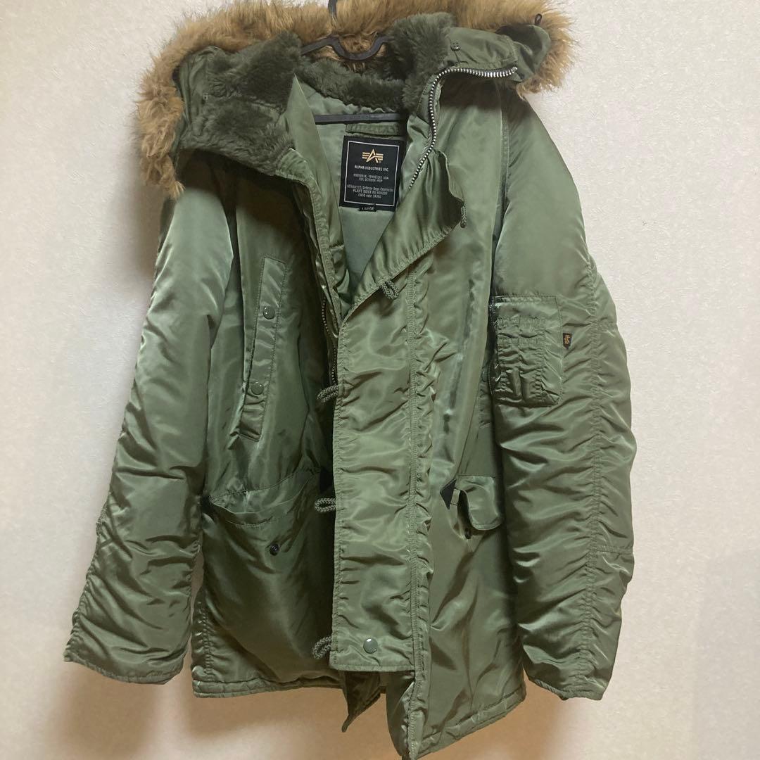 ALPHA N-3B フライトジャケット Lサイズ