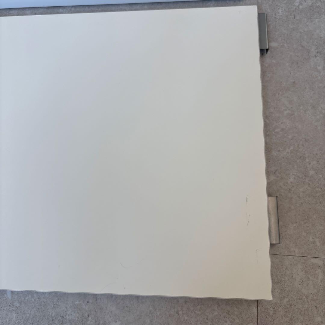 突っ張り　シェルフ　幅90x奥行40cm用　追加棚　アイボリー　①