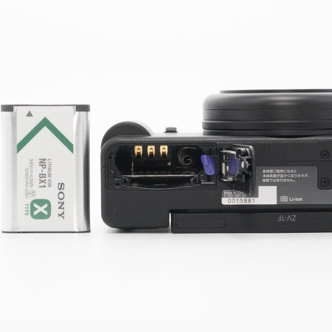 ほぼ新品 SONY ソニー ZV-1F ブラック　メーカー保証アリ