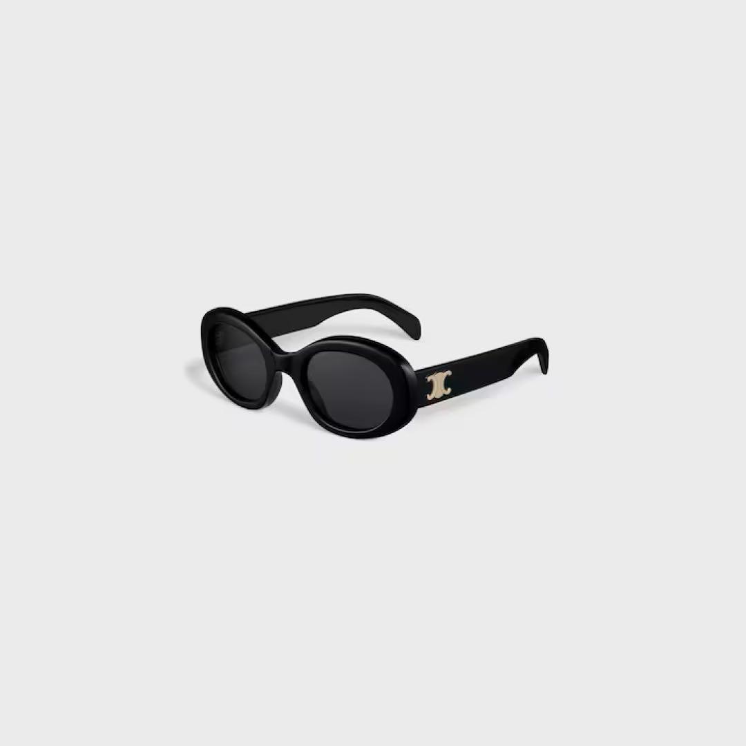 CELINE トリオンフ 01 サングラス アセテート ブラック