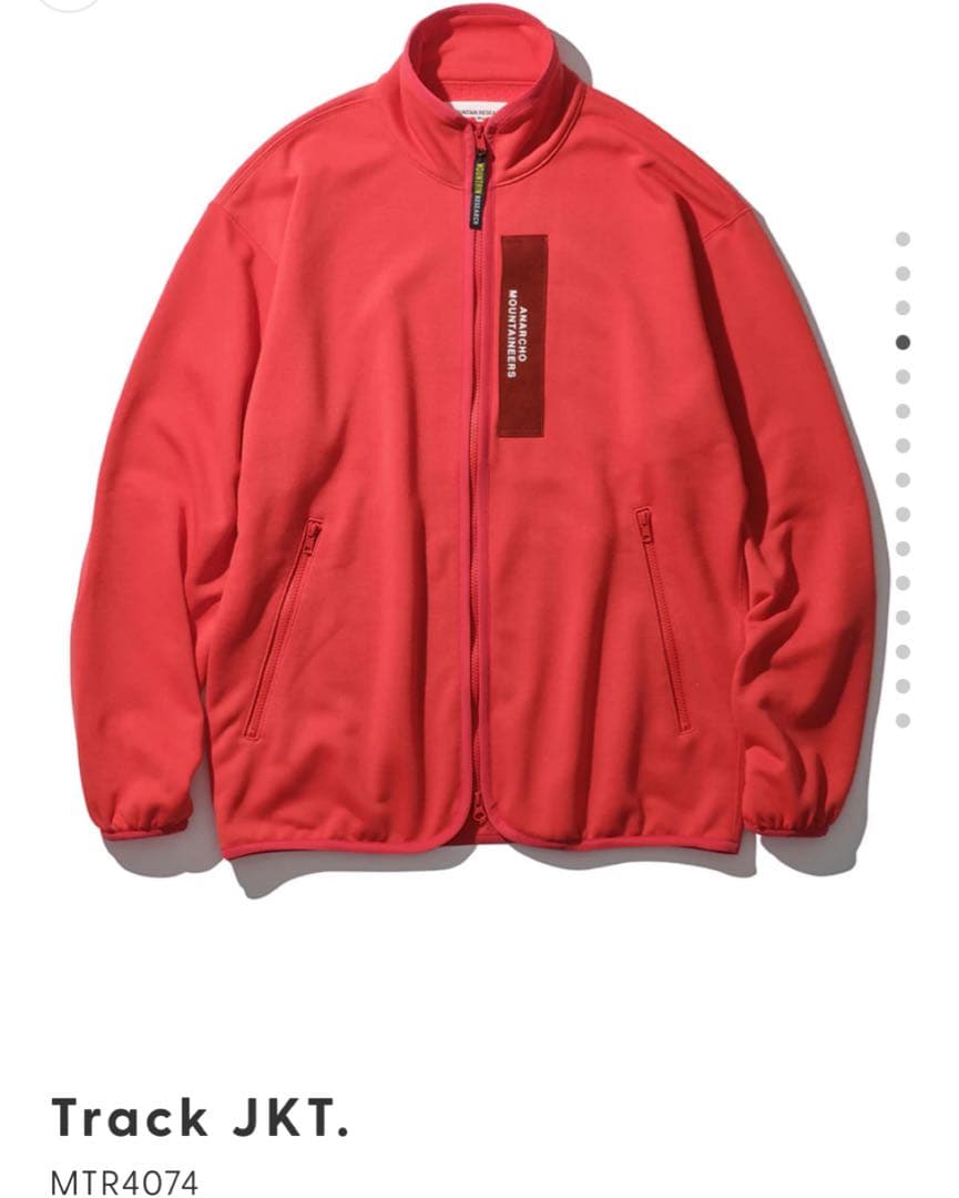 マウンテンリサーチTrack JKT.(ジップアップパーカー) 日本製