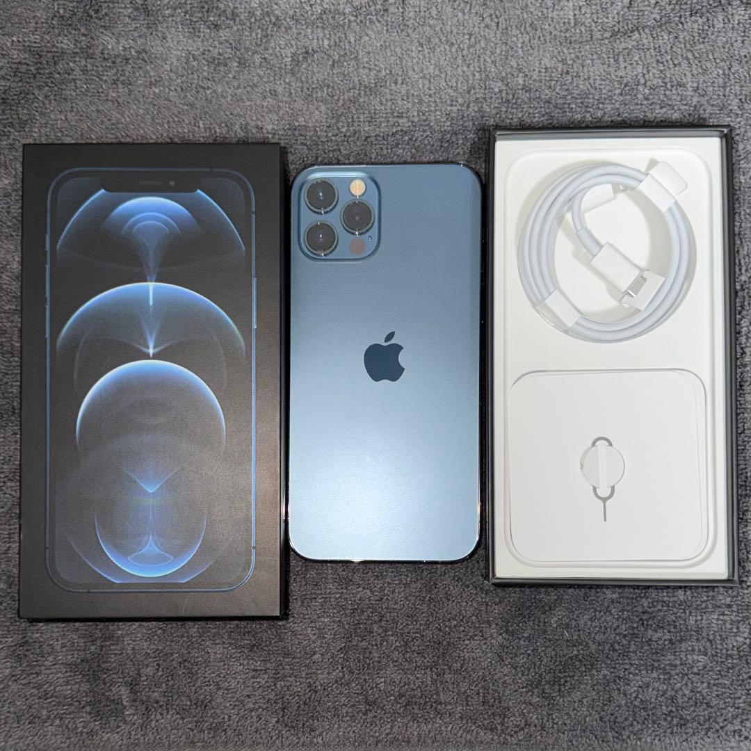 iPhone12 Pro パシフィックブルー　256GB 値下げ可