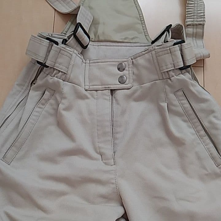 スノボウェア上下　ピンク&ベージュ　Mサイズ