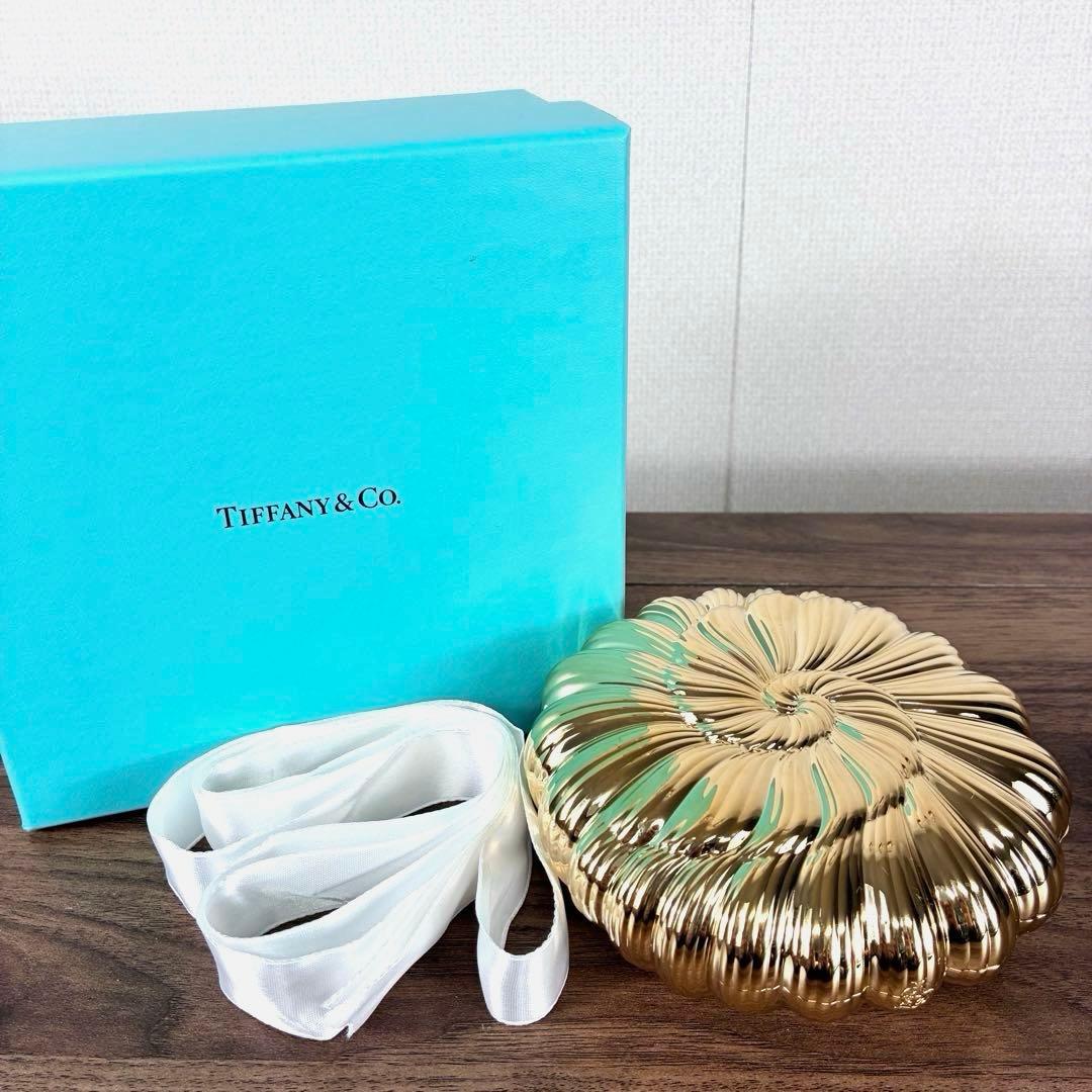 【美品】Tiffany ティファニー 貝殻型 小物入れ アクセサリーケース 希少