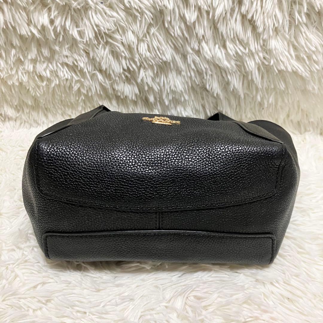 COACH ハドリー ホーボー 2way ショルダーバッグ チャーム レザー