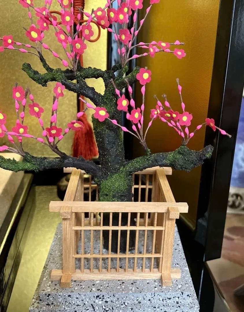 美品 愛らしい雛人形 真多呂の瑞花雛