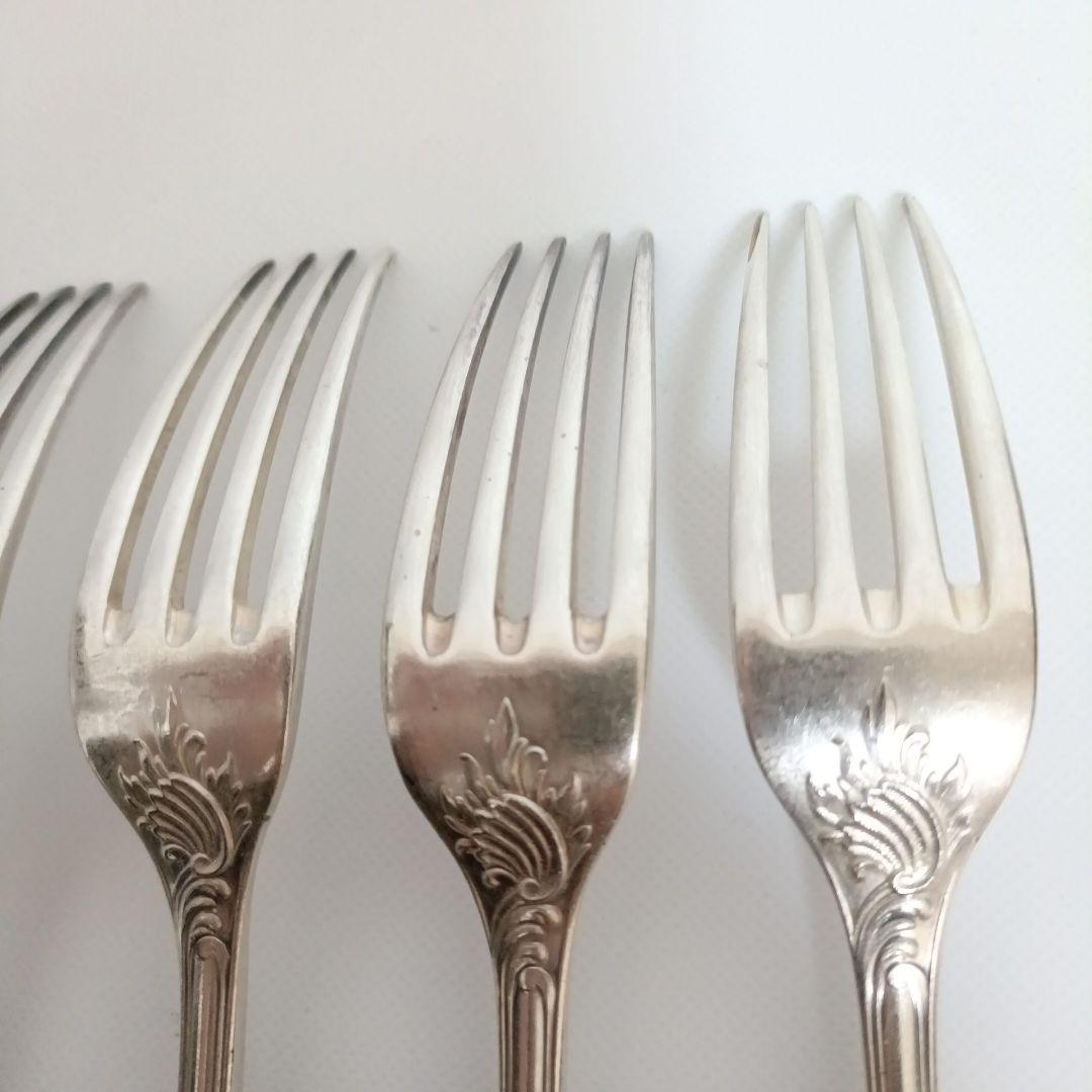 クリストフル CHRISTOFLE テーブルフォーク 6本 マルリー Marly