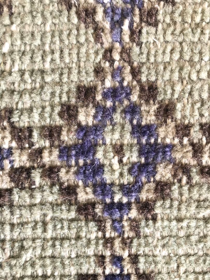 ✴︎1960年代 ヴィンテージ・トルコラグ✴︎lavender/ice-gray