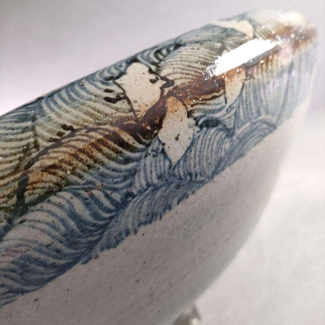 A885-4/九谷焼/九谷孝 造/大鉢/大皿/盛鉢/飾鉢/向付/