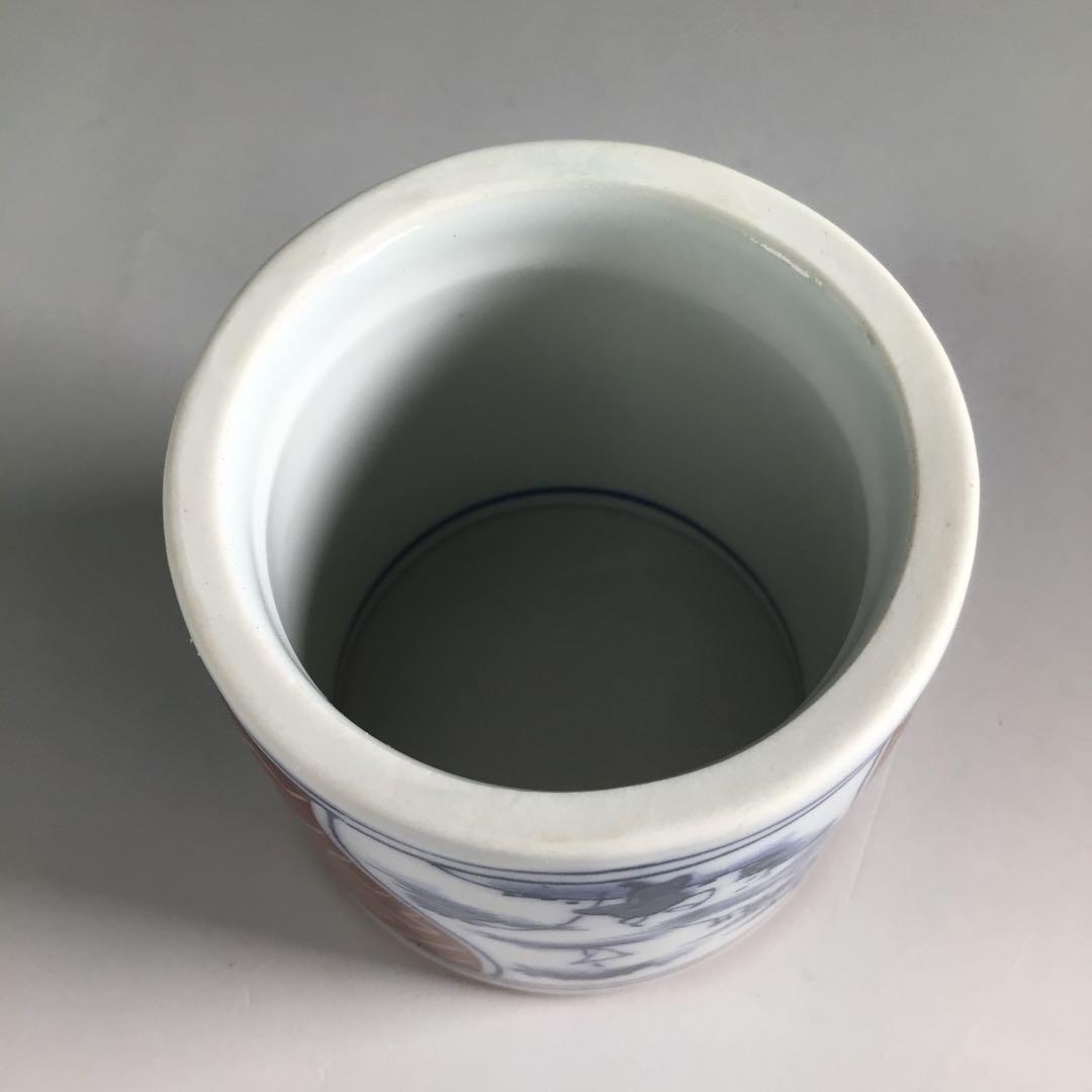 Ｒ２６２　皆具　『西尾瑞豊造』『染付金欄手皆具』　共箱　茶道具