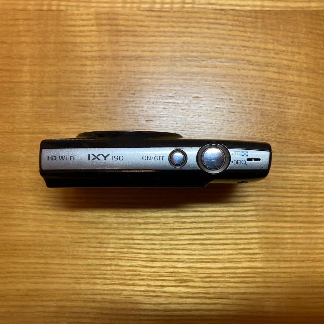Canon IXY190 コンパクトデジタルカメラ ブラック