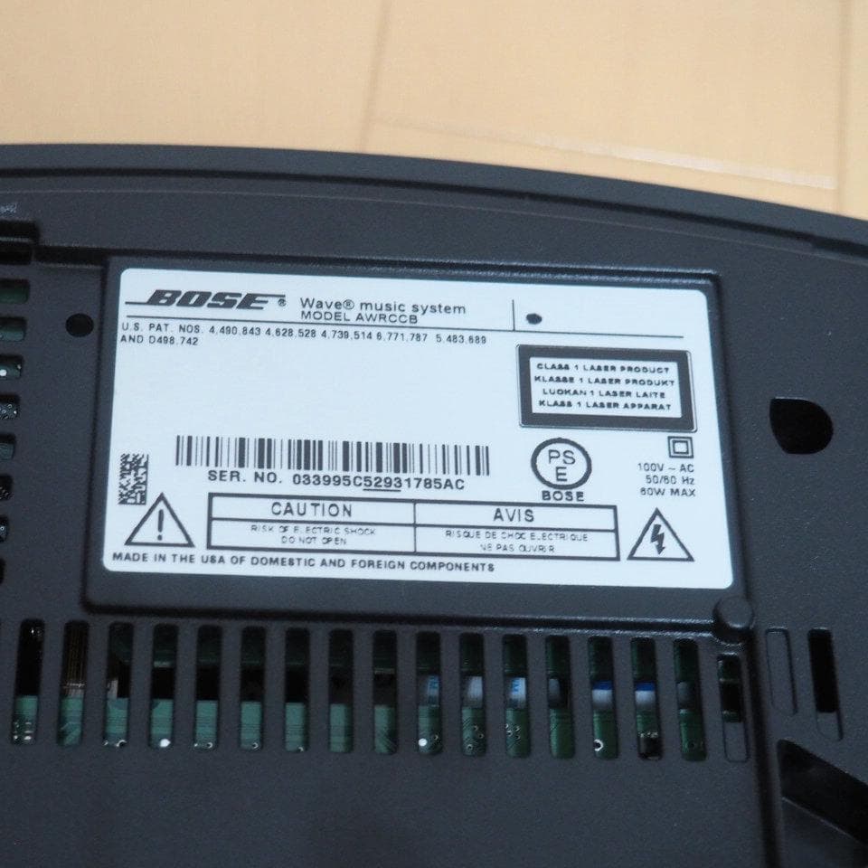 動作確認済 Bose Wave Music System AWRCCB