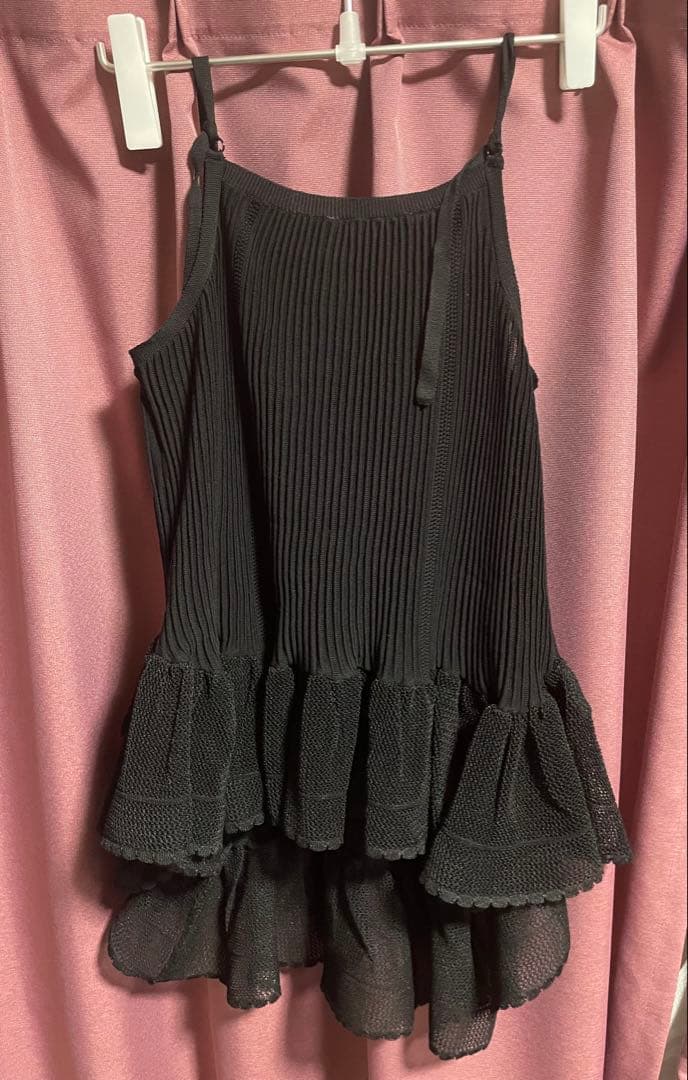 スローブイエナ　2025SS ニットキャミソール