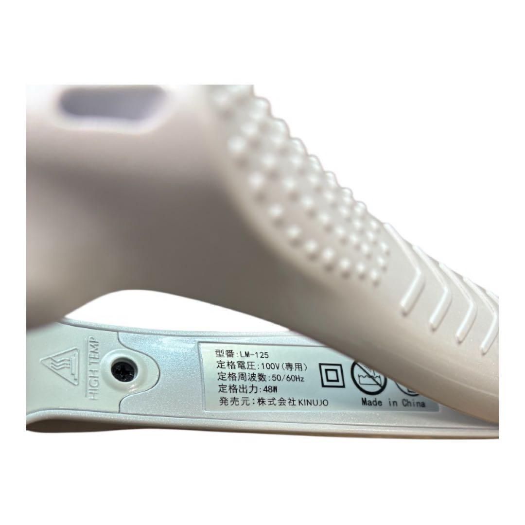 絹女 KINUJO LM-125ストレートヘアアイロン シリアルナンバー有り