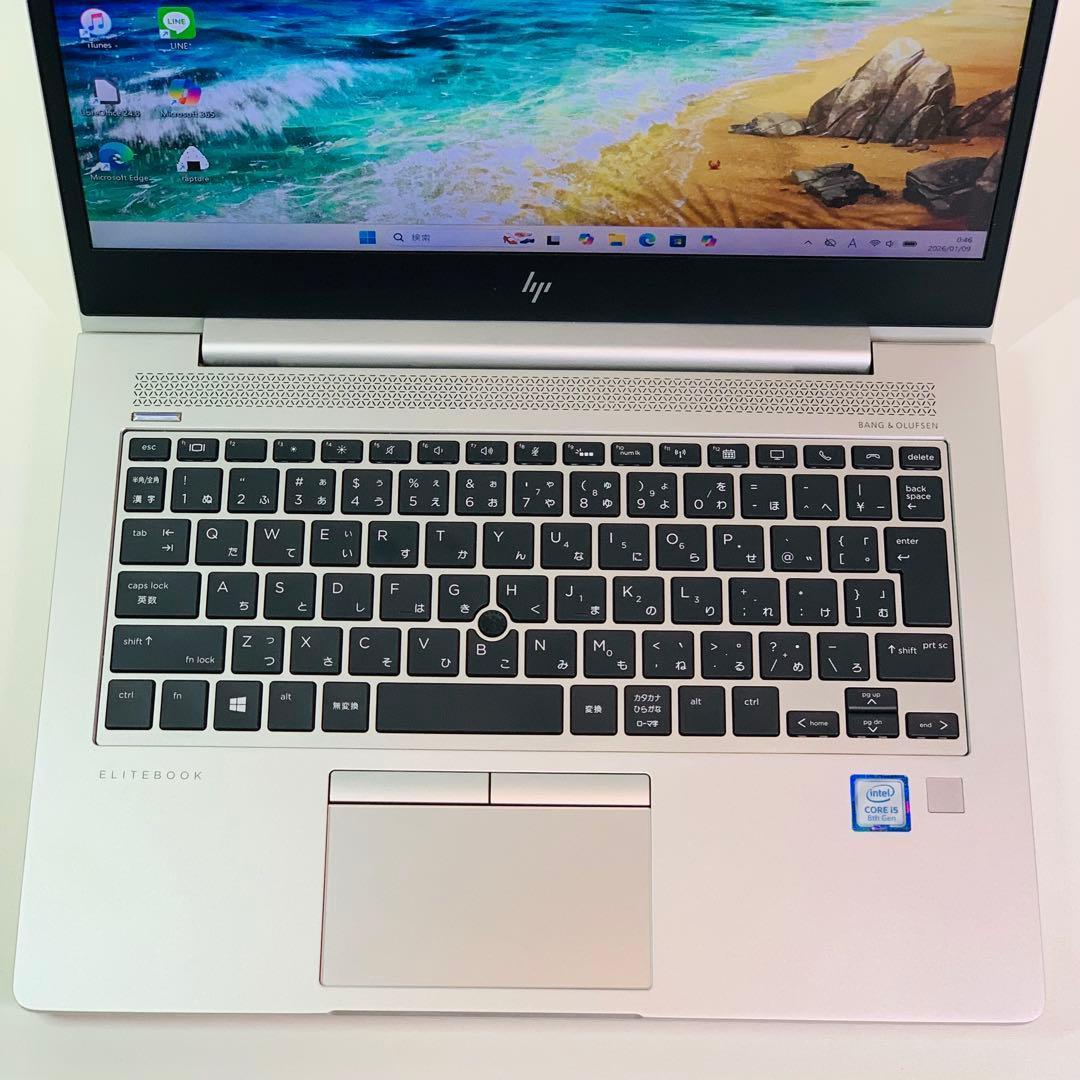 軽量✨Core i5✨8世代✨EliteBook✨13.3インチ✨ノートパソコン