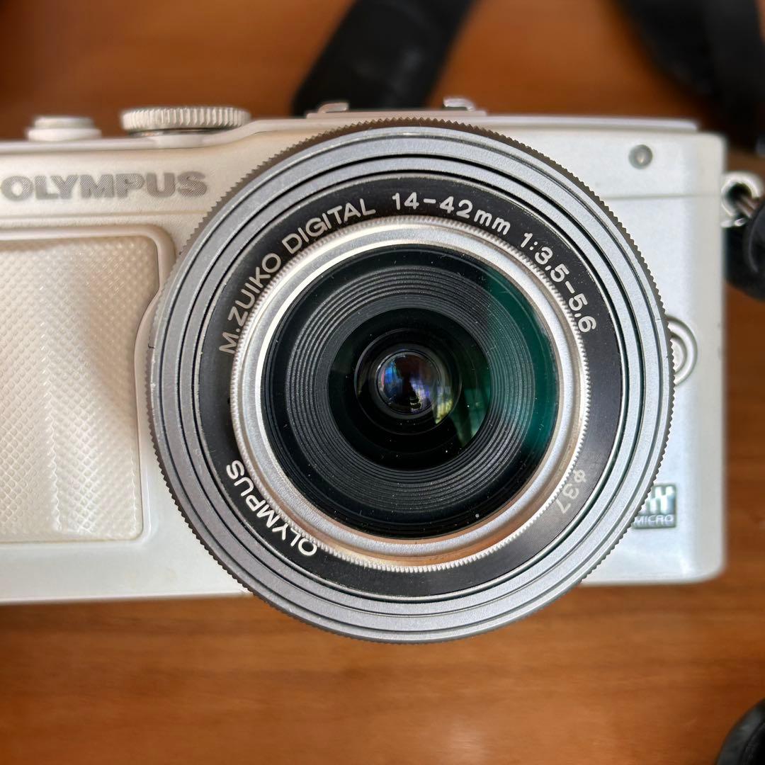 【動作確認済み】OLYMPUS PEN Lite E-PL6 本体と付属品