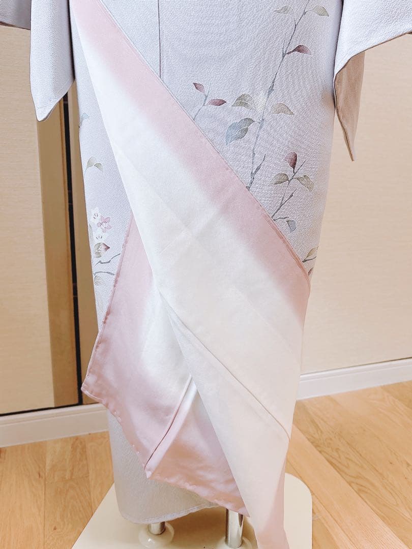 美品　訪問着　フルセット　裄66 友禅 卒業式　入学式　結婚式　M S 袋帯