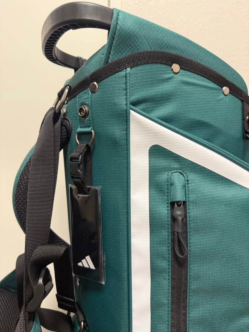 新品未使用adidas アディダス スリーストライプス スタンド式キャディバッグ