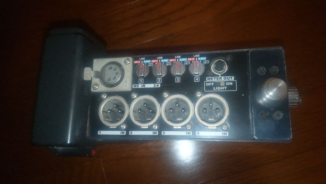 【48V12V対応】PROTECHプロテック4CHフィールドミキサーFS-40X