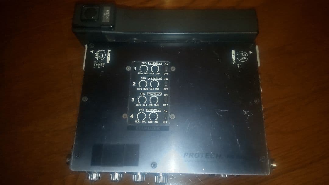 【48V12V対応】PROTECHプロテック4CHフィールドミキサーFS-40X