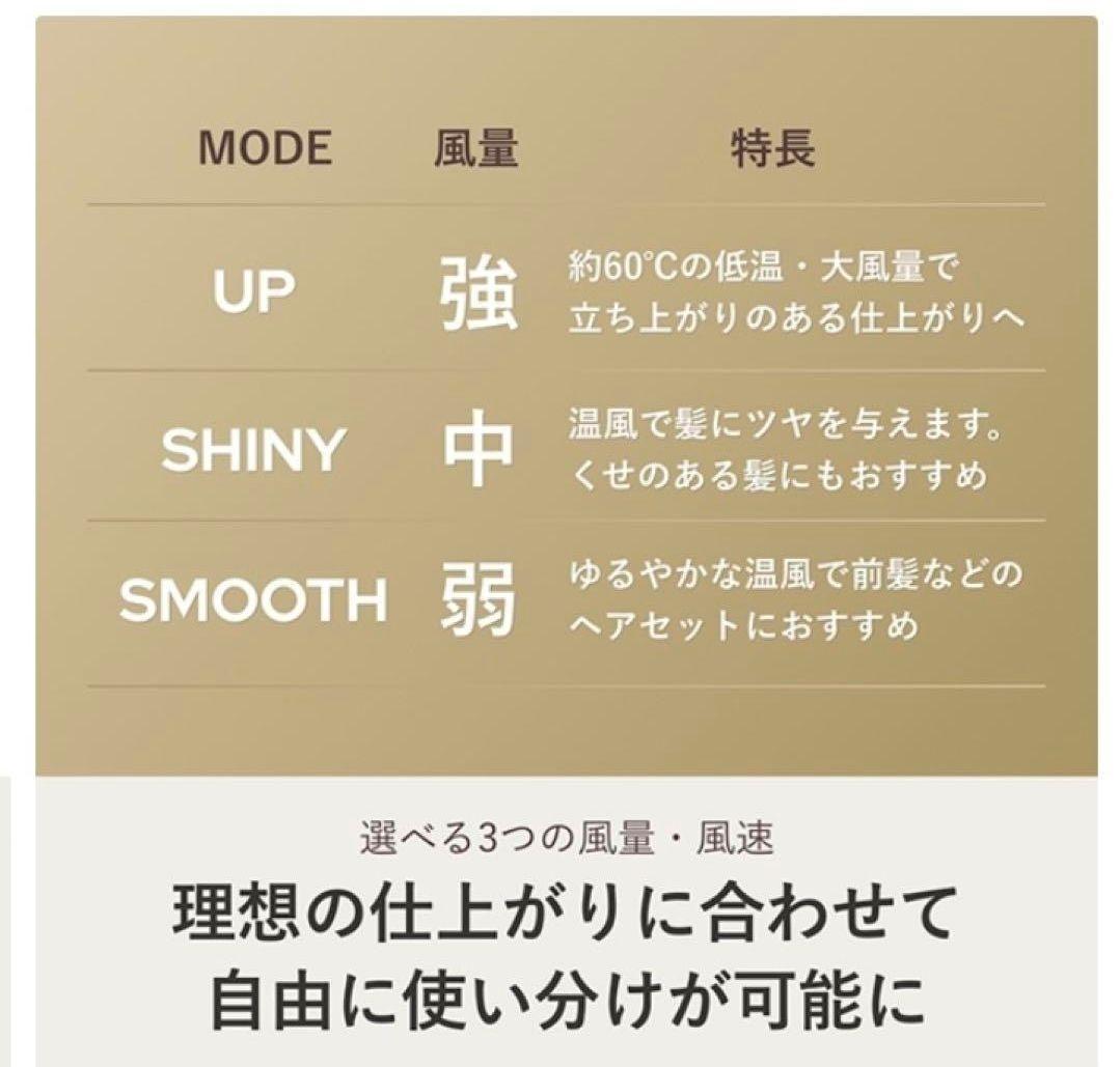 【極美品】YAMAN ヘアドライヤー リフトドライヤーS ネイビー　YJHC1L