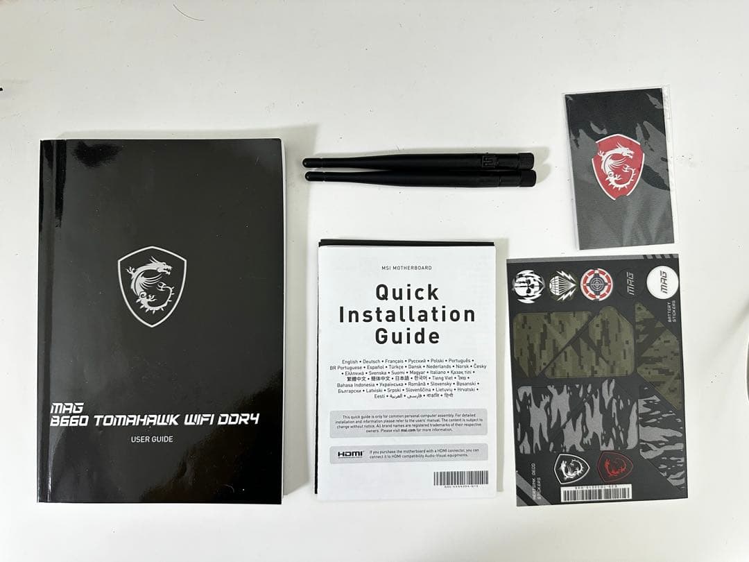 マザーボードMSI MAG B660 TOMAHAWK WIFI DDR4