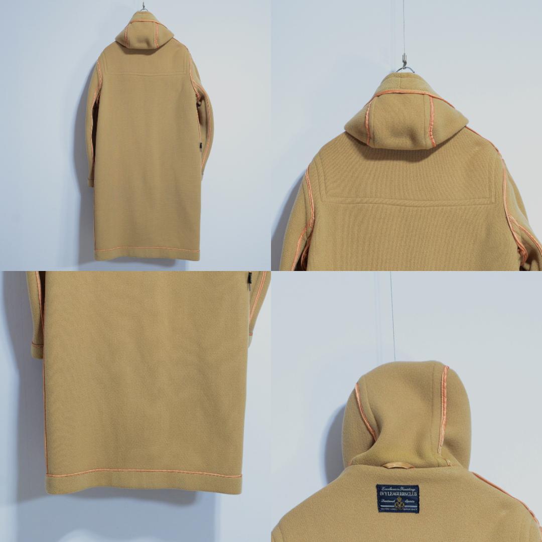 極上品 ムーアブルック チベット社 ダッフルコート Hベージュ Ｍ=38