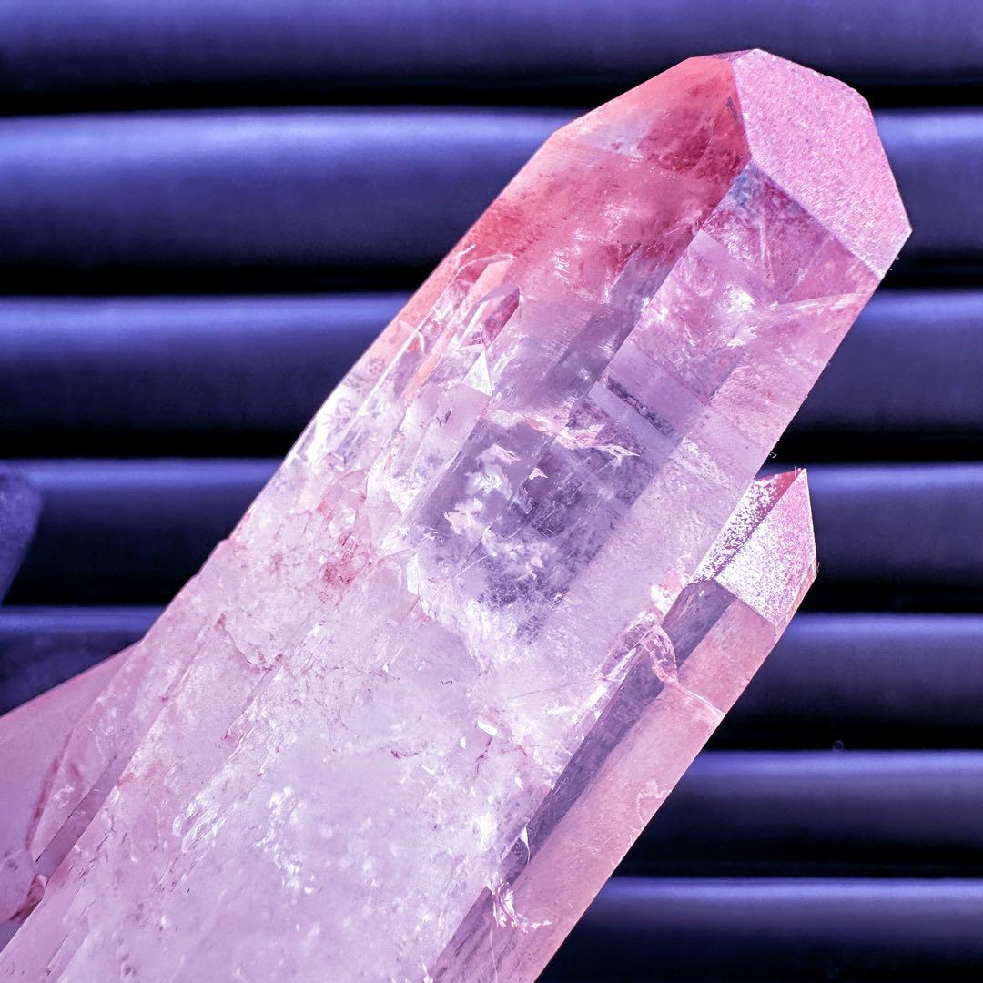 希少❗️絶品❗️超綺麗♡超強いパワー ピンクヒマラヤ クラスター水晶天然石A1535