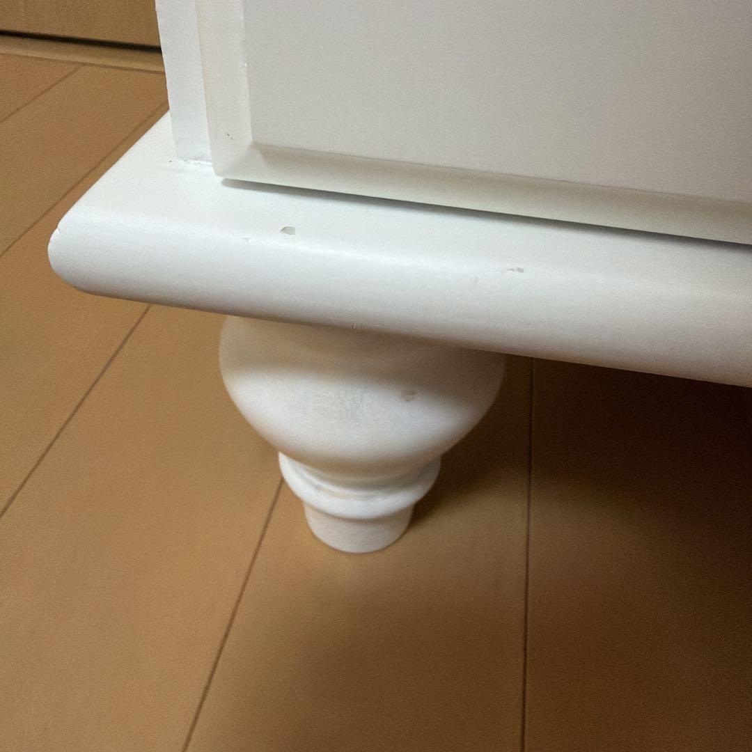 ロマンティックプリンセス ロマプリ 5段 チェスト Deux 姫系家具 白家具