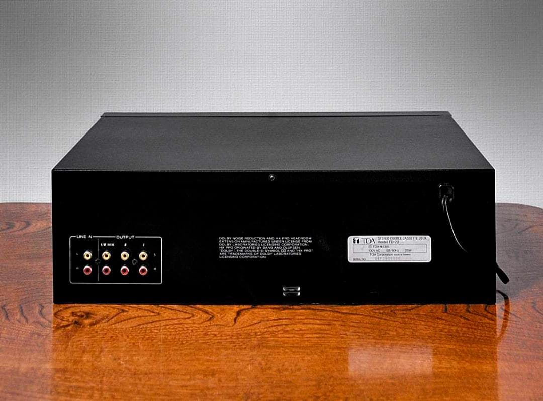 ★これは何者か！TOA FD-20 本格プロフェッショナル機へにいざない！　♪