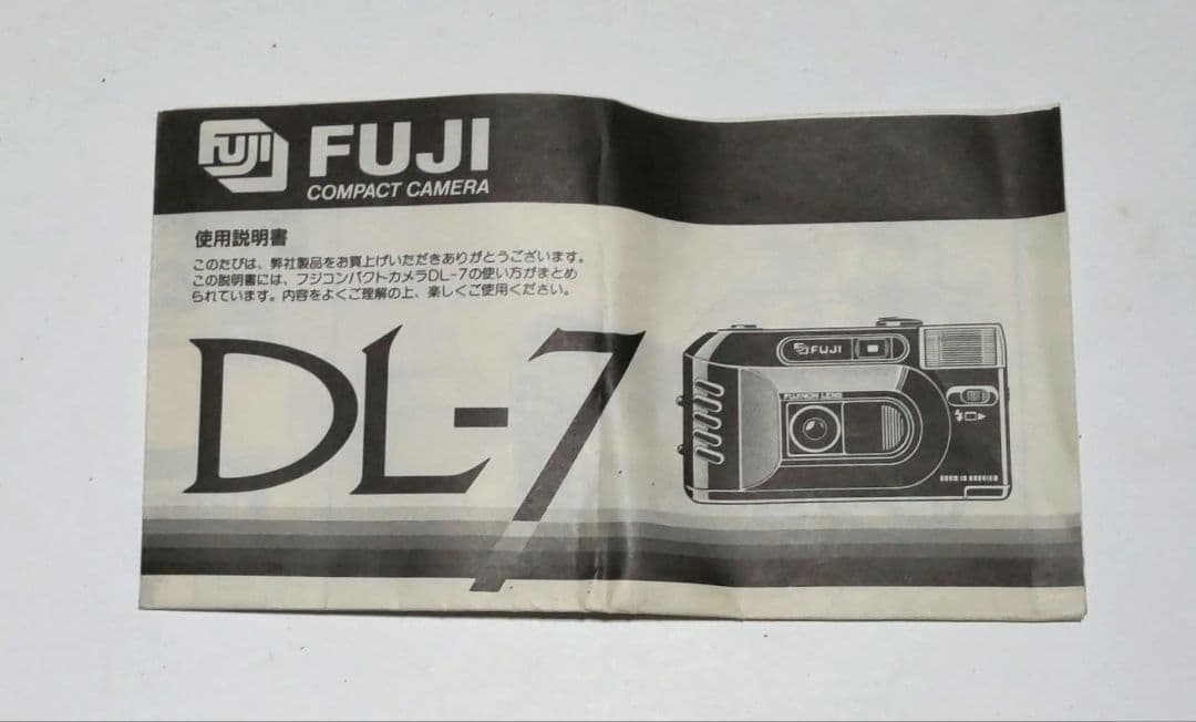 FUJI DL-7 フジ コンパクト カメラ 年代物 希少