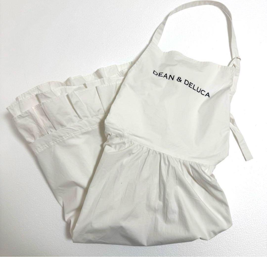 DEAN & DELUCA ギャザーのエプロンドレスW