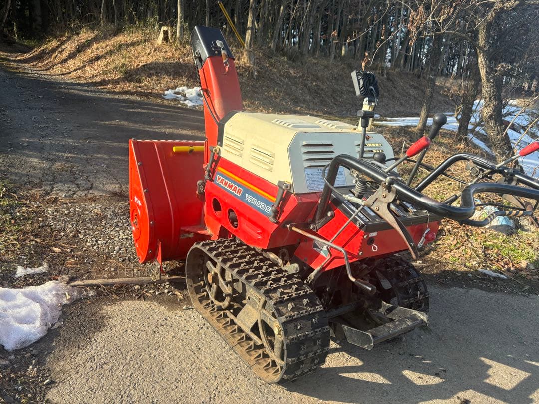 ヤンマー除雪機　雪飛ばし　YSR90S セル1発始動