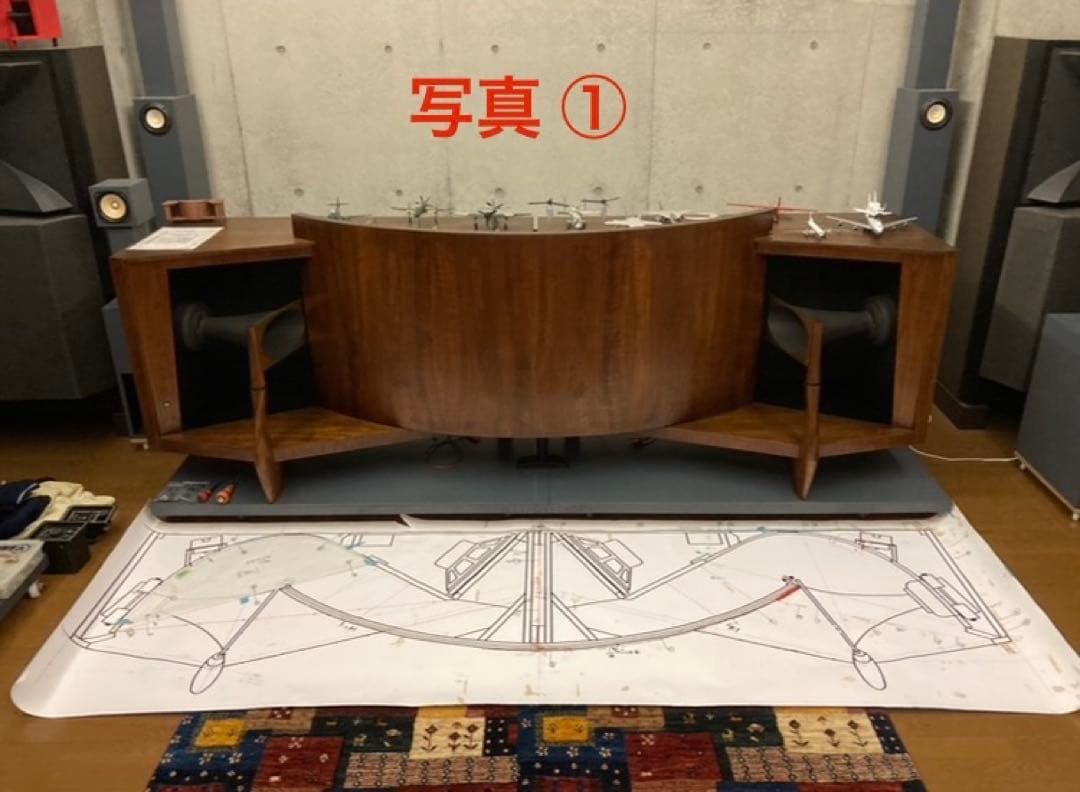 JBLパラゴン　原寸大レプリカ作製キット