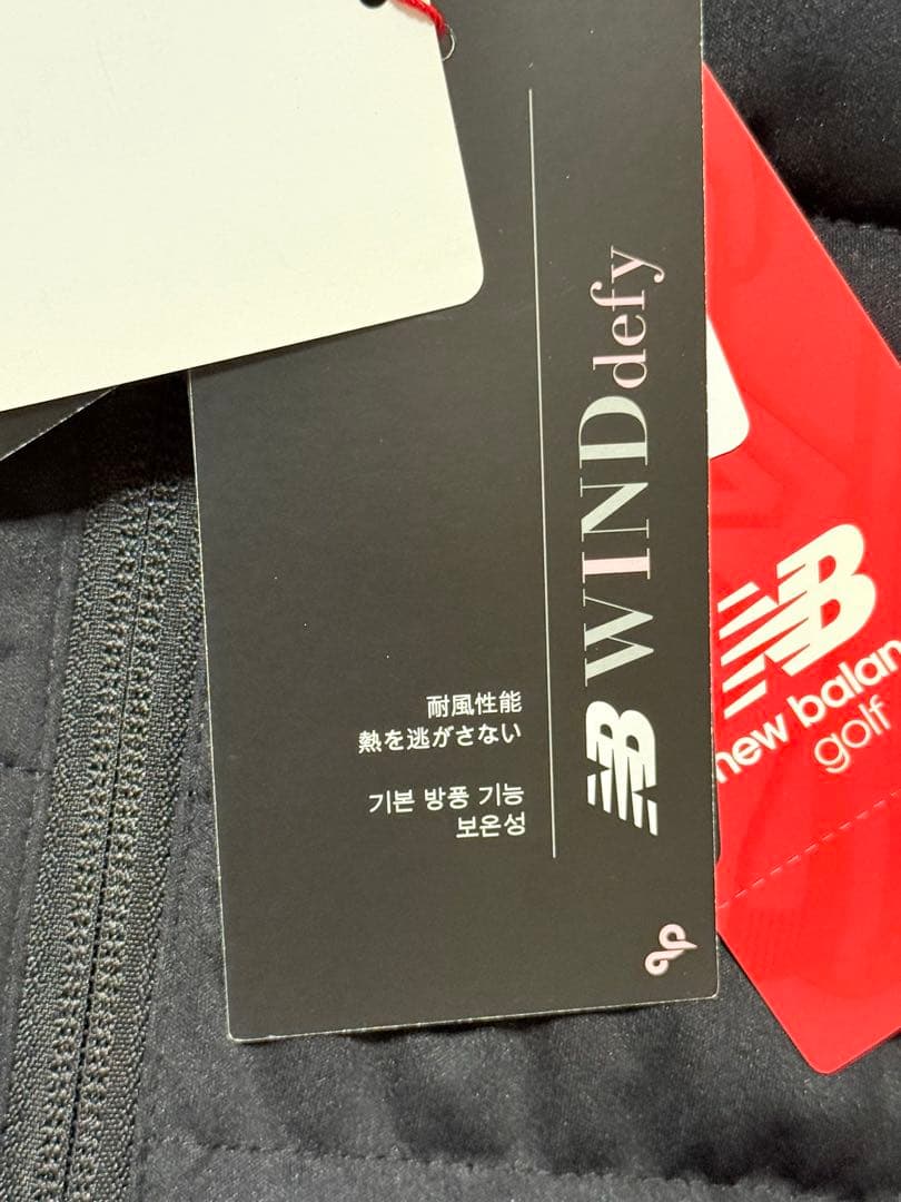 new balance golf 中綿ジャケット ブラック 新品未使用