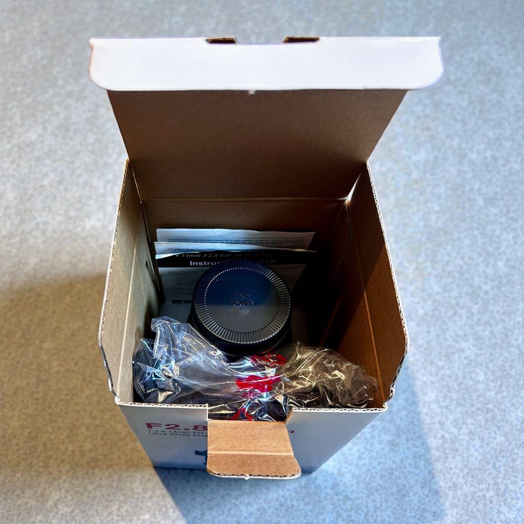 SAMYANG F2.8 14mm レンズ本体ソニーEマウント用 フルサイズ対応