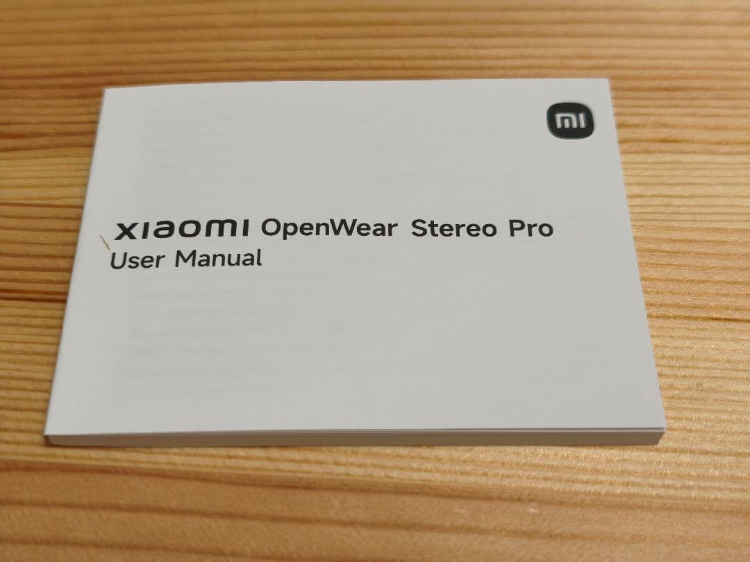 Xiaomi OpenWear Stereo Pro グレー
