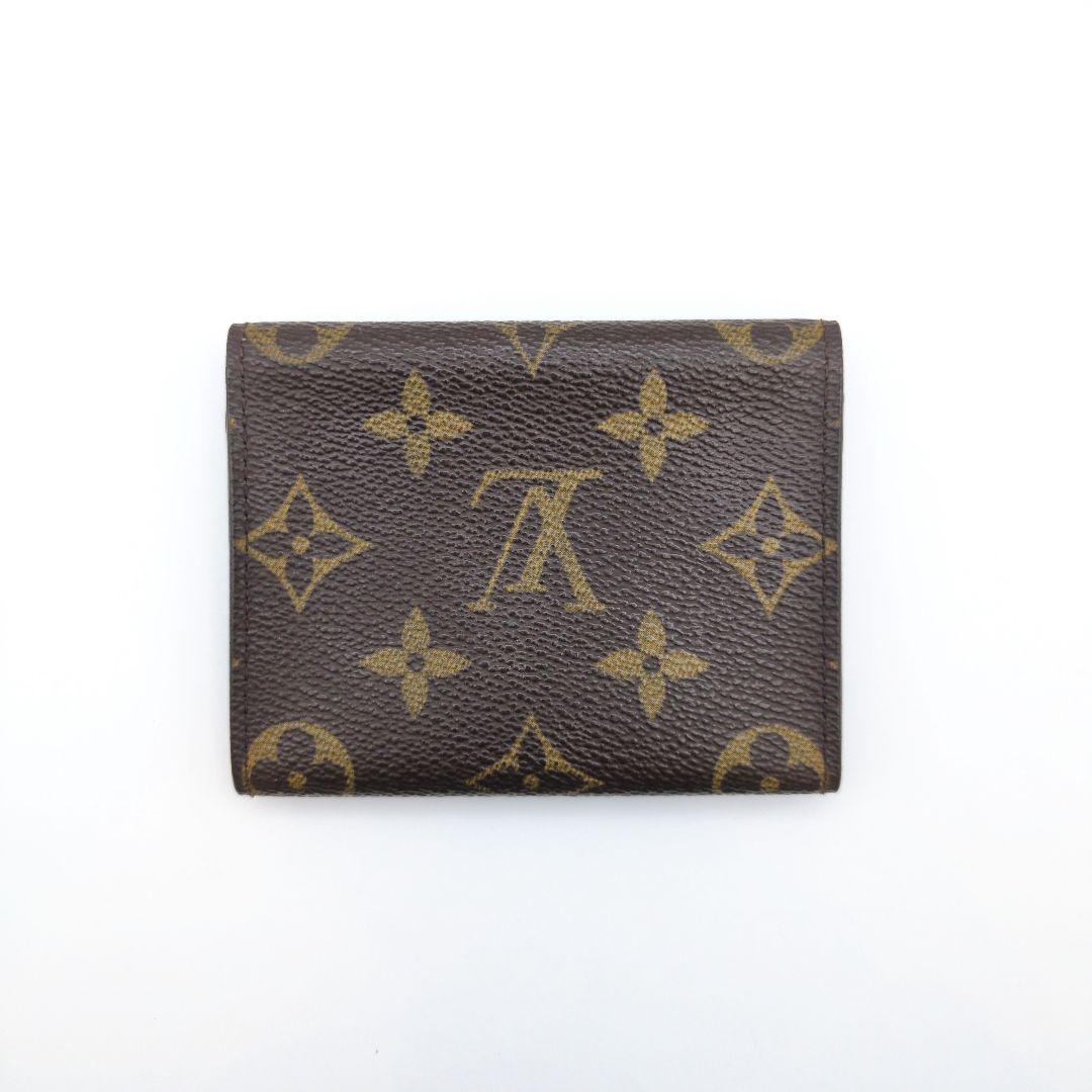 美品✨ルイヴィトン 名刺入れ モノグラム アンヴェロップ カルトドゥヴィジット
