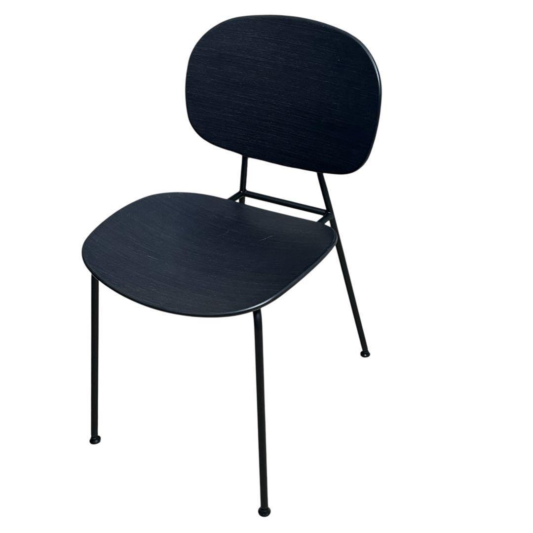 値下不可　美品　ASPLUND■トンディーナ　チェア　ブラック　イタリア製