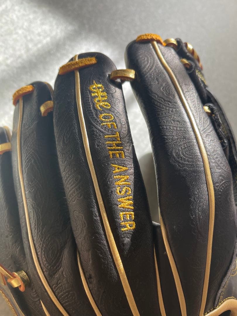 新品 限定品 柳田悠岐 同メーカー one プロ仕様 内野手用 グローブ