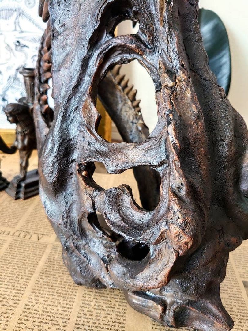 ティラノサウルス インテリアオブジェ 雑貨 置物 恐竜の化石 ジュラシックパーク