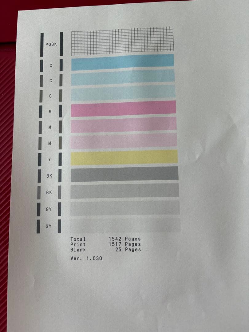 Canon TS8530 インクジェットプリンター 赤