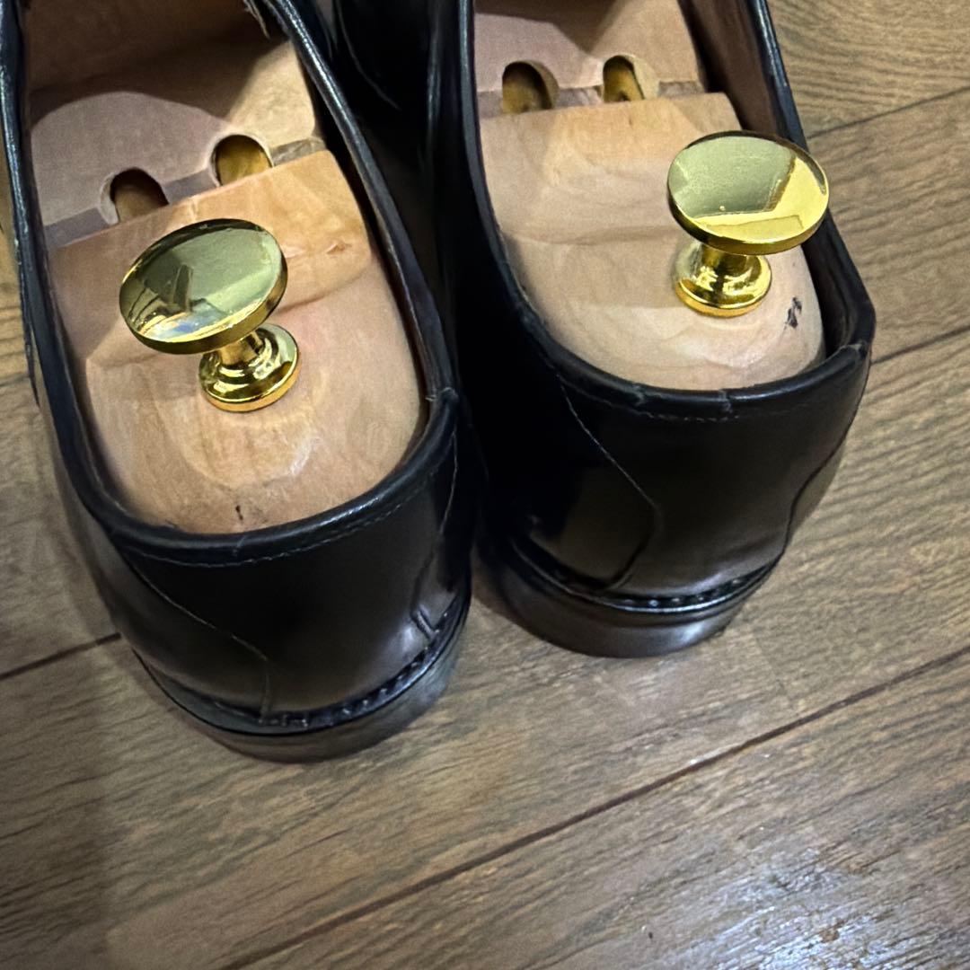 MEERMIN メルミン コードバン サドルシューズ ブラック 7