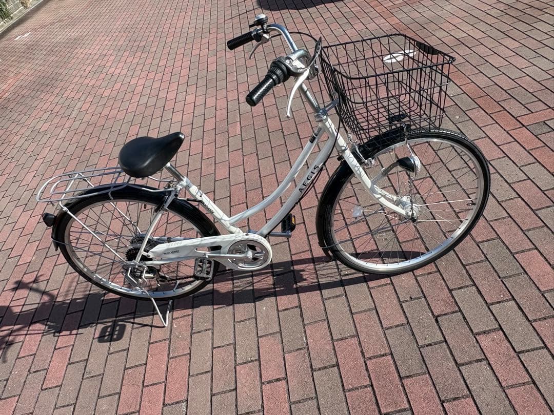 KAORUさん専用 オートライト変速付き、シティーサイクル(26㌅)個人配達用