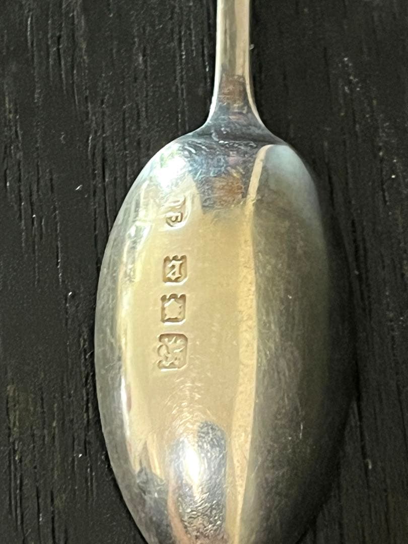 イギリスアンティーク　デミタススプーンセット 6本入り