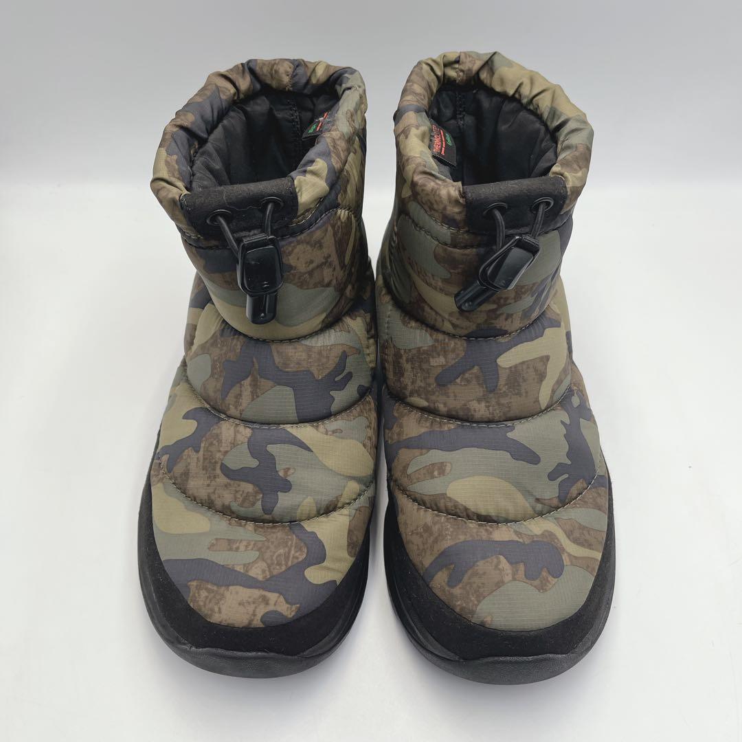 ノースフェイス ヌプシ ブーティ ウォータープルーフ ロゴ ショート【23cm】