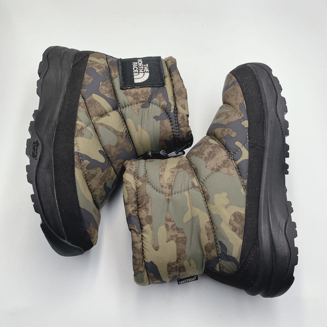 ノースフェイス ヌプシ ブーティ ウォータープルーフ ロゴ ショート【23cm】