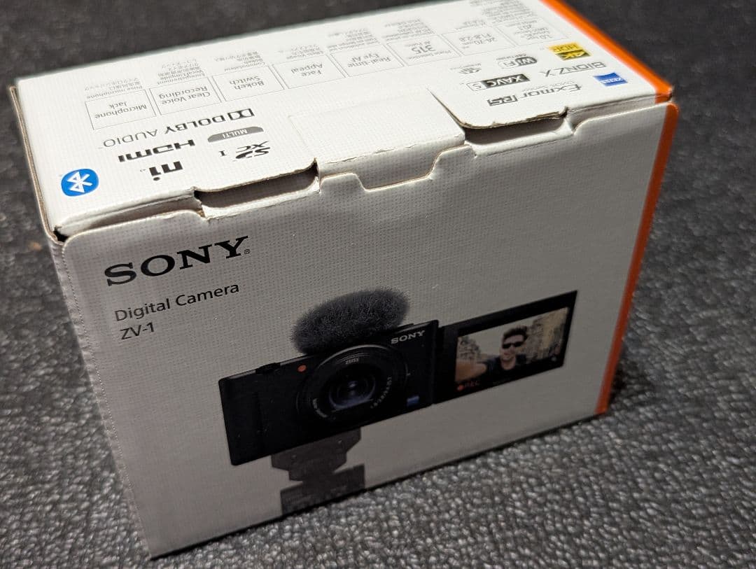 SONY デジタルカメラ ZV-1 箱・SDカード付