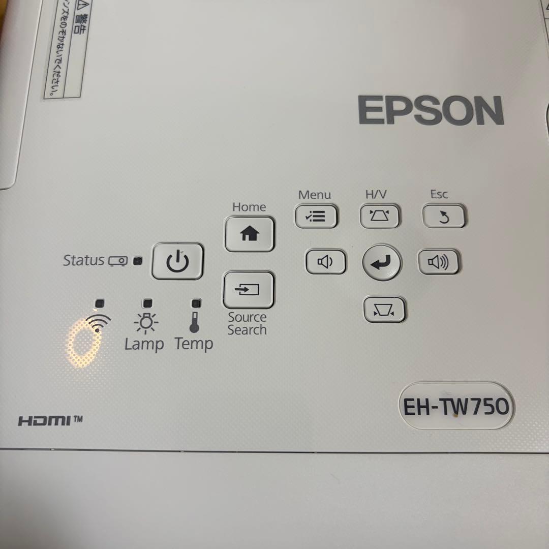 EPSON EH-TW750 プロジェクター本体