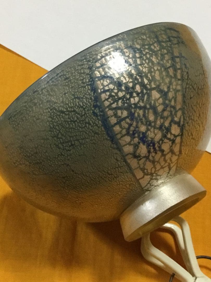 ガラスの抹茶茶碗 菊池正博さん